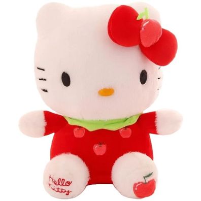 Große HELLO KITTY Plüschfiguren - Sanrio 30cm Hello Kitty Plüschfigur in Rot!