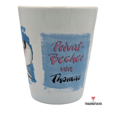 Diddl Maus Privatbecher von Thomas Kaffeetasse Becher Teetasse Geschenk