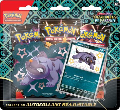 Pokémon TCG: Adjustable Self-Adhesive Collection – Scarlet and Purple – Paldea ...