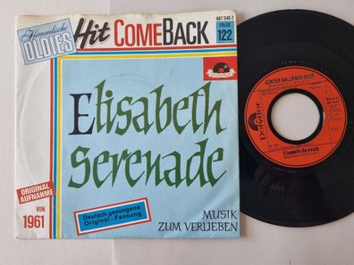 Günter Kallmann Chor - Elisabeth-Serenade 7'' Vinyl Germany HIT Comeback