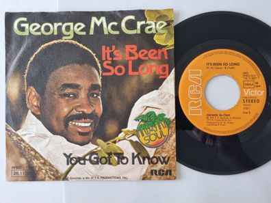 George McCrae - It's been so long 7'' Vinyl Germany