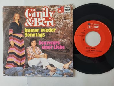 Cindy & Bert - Immer Wieder Sonntags 7'' Vinyl Germany