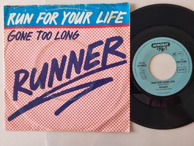 Runner - Run for your life 7'' Vinyl Germany