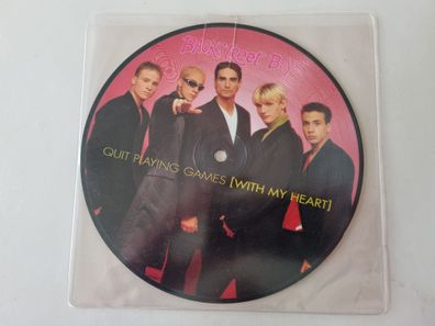 Backstreet Boys - Quit Playing Games (With My Heart) 7'' Picture DISC