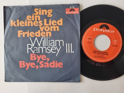William/ Bill Ramsey III. - Sing ein kleines Lied vom Frieden 7'' Vinyl Germany