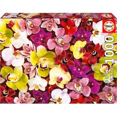 EDUCA Puzzle Orchidee Collage 1000 Teile