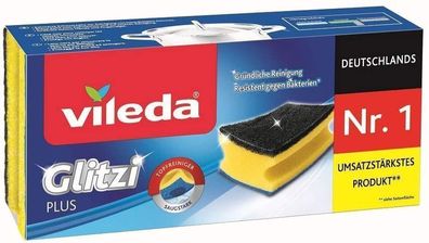Vileda Profilierter Reinigungsschwamm 3er-Pack