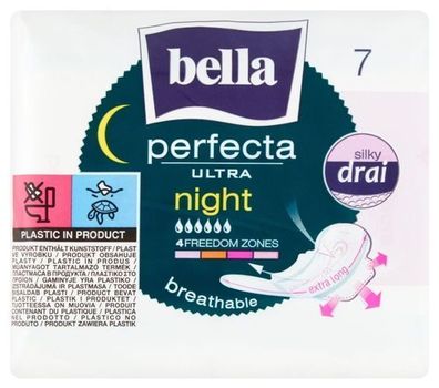 Bella Perfecta Ultra Nachtbinden, 7 Stk.