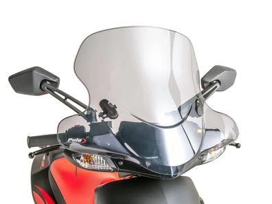 Windschild Puig City Touring smoke für Aprilia SR 50 R 04-17