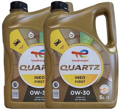 Total Quartz INEO First 0W-30 2x 5 Liter