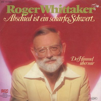 7" Cover Roger Whittaker - Abschied ist ein scharfes Schwert