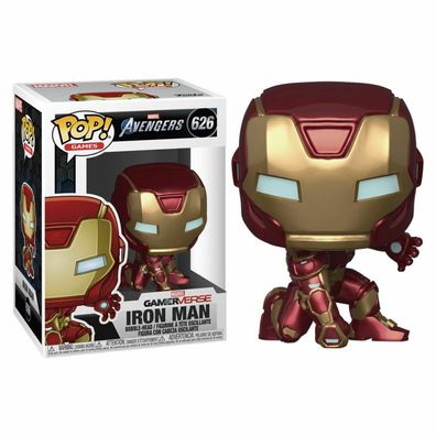 POP Figur Marvel Avengers Spiel Iron Man Stark Tech Anzug