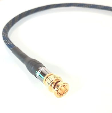 audio-IN "dIGITAL75b" / HighEnd Digitalkabel 75 Ohm / BNC zu BNC / bLUE