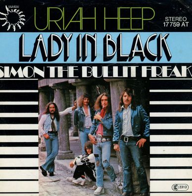 7" Cover Uriah Heep - Lady in black