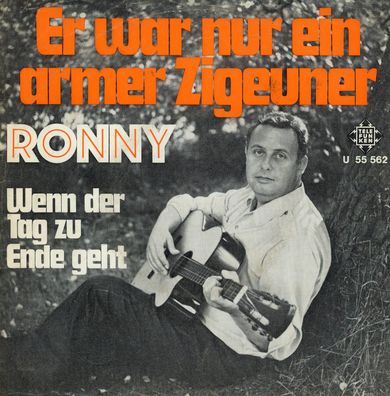 7" Cover Ronny - Er war nur ein armer Zigeuner