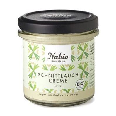 Nabio 6x Nabio Cashew Creme Schnittlauch mild 135g