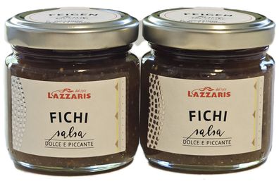 Feigensenf 2 x 120g Feigen Sauce Salsa di Fichi von Lazzaris