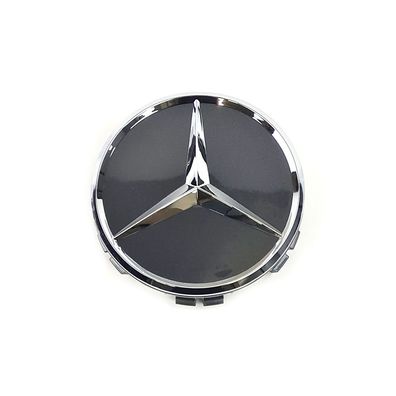 1x Mercedes-Benz Nabendeckel Deckel A0004002700 7519 tantalgrau