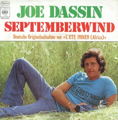 7" Cover Joe Dassin - Septemberwind