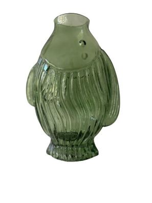 Gift Company Jacquard Fischvase S 25 cm, grün, 1119304008 1 St