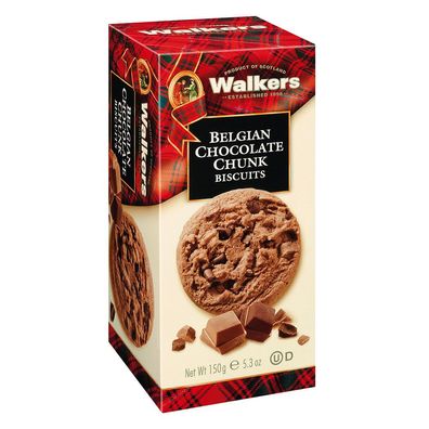 Walkers Biscuits mit belgischer Schokolade