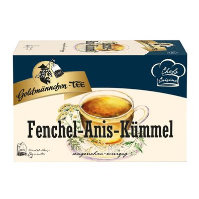 Goldmännchen Tee Fenchel Anis Kümmel 20x2g