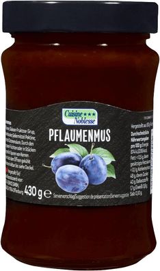 Cuisine Noblesse Pflaumenmus Konfitüre Extra 450g