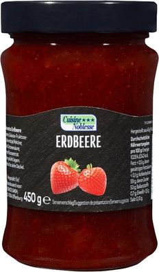 Cuisine Noblesse Erdbeere Konfitüre Extra 450g