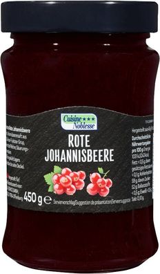 Cuisine Noblesse Rote Johannisbeere Gelee Extra 450g