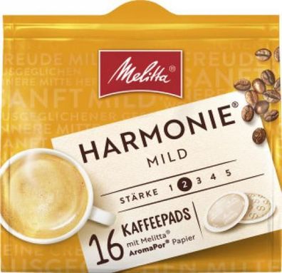 Melitta Harmonie mild Pads 16x7g