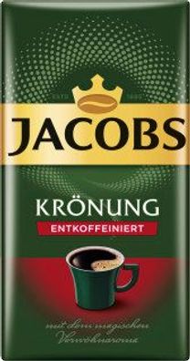 Jacobs Krönung entkoffeiniert, gemahlen 500g