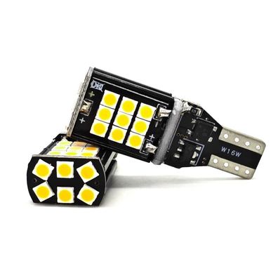 2 Stuck W16W LED-Gluhbirne 12-24V CANBUS 1200lm Weiss Off-Road