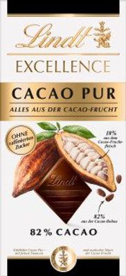 Lindt Excellence 82% Cacao Pur 80g