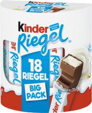 Kinder Riegel 18 Stück