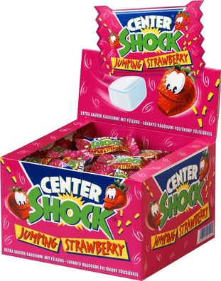 Center Shock Kaugummi Erdbeeren Box 400g
