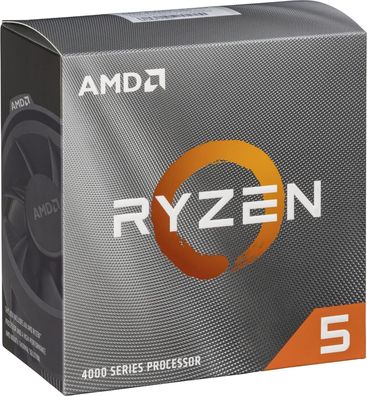 AMD Ryzen 5 4500 Prozessor (Basistakt: 3.6GHz, bis zu 4.1GHz, 6 Kerne)