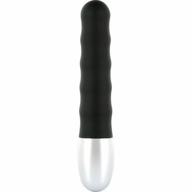 Seven Creation Mini Vibrator 8.00 x 2.00 cm in Schwarz im Wellendesign, 1er Pack