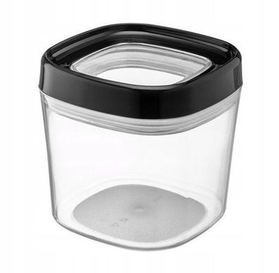 KADAX Vorratsbehälter, transparente Aufbewahrungsbox aus Kunststoff 600ml