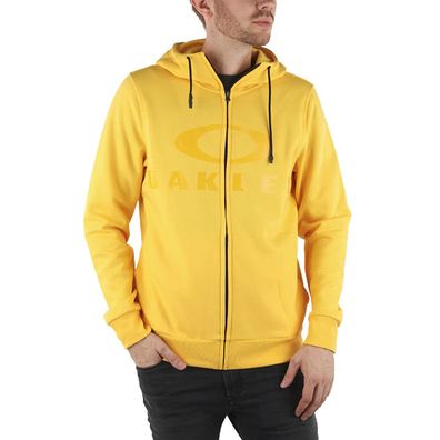 Strickjacke Oakley Bark Fz Hoodie Solar Power Gelb 461643