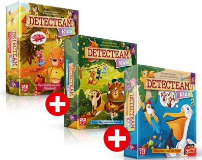 Detecteam - Kids Bundle (3 Spiele mit je 3 Fällen)