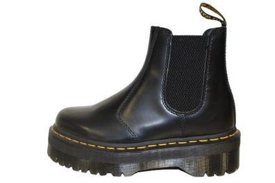 Dr. Martens 2976 Quad Größe wählbar 24687001 Black Polished Smoothsh Boots
