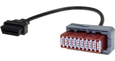 30 Pin Adapter für PSA Kabel Connector OBD2 Stecker 16 Pin für Citroen Peugeot