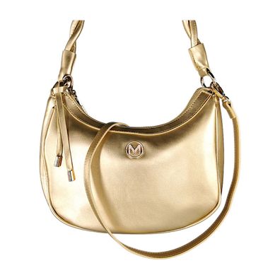 Mexx Naisha Shoulder Bag Twist MADY3206041W Gold 8501 Light Gold
