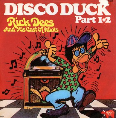 7" Rick Dees - Disco Duck Part 1 & 2