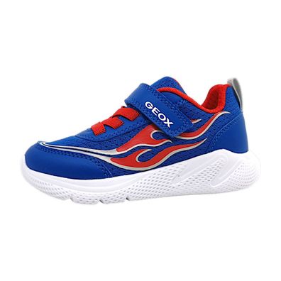 Geox Sprintstyle Bay J45GBB-01454/ C0833 Blau C0833 royal/ red