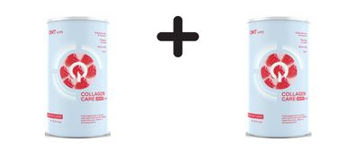 2 x QNT Collagen Care Zero Sugar (390g) Raspberry