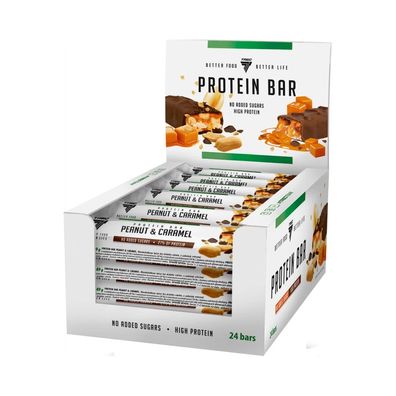 Trec Nutrition Protein Bar (24x46g) Peanut and Caramel