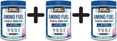 3 x Amino Fuel, Fruit Burst - 390g
