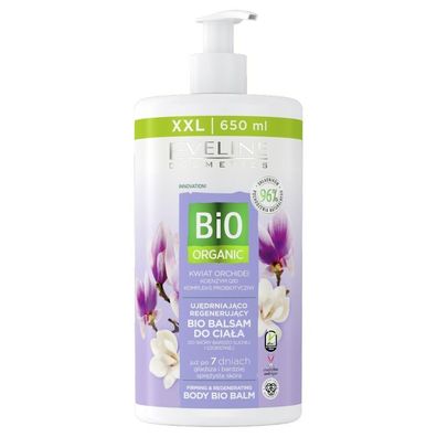 Eveline Bio Organic Straffende und regenerierende Körperlotion Orchideenblüte 650ml