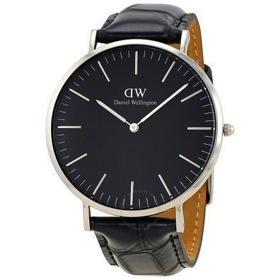 Daniel Wellington Classic Reading Black Herren Armbanduhr DW00100135